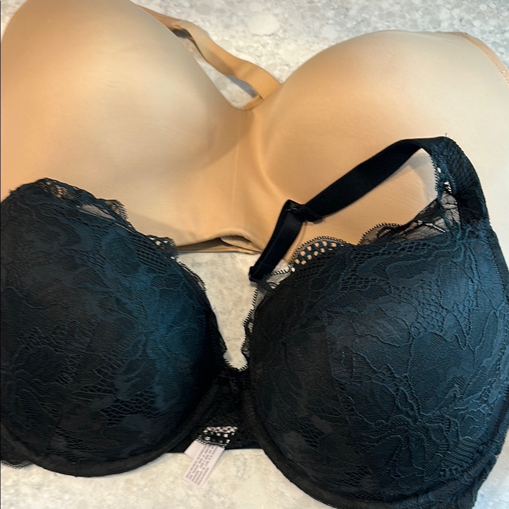 Black Lace Bra